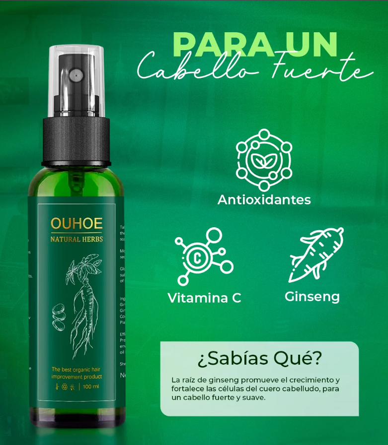 ✨✨OUHOE® For Him | CRECIMIENTO DE CABELLO Y CONTROL DE CAIDA✨✨