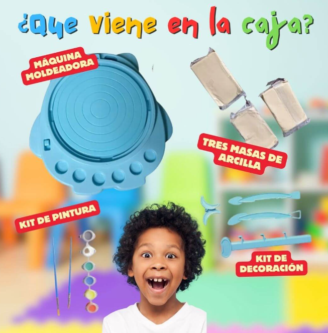 🪁🧸MÁQUINA DE ARCILLA PARA NIÑOS🧸🪁