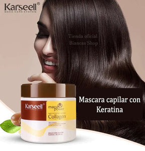 ✨♥️MASCARILLA CAPILAR CON COLÁGENO KARSEELL - ACONDICIONAMIENTO Y HIDRATACIÓN PROFUNDA REPARADORA 500 ml✨♥️