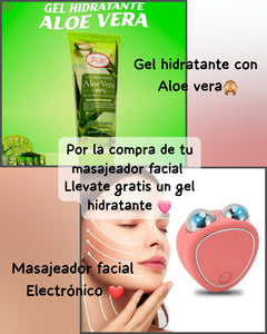 ✨💜MASAJEADOR FACIAL + GEL HIDRATANTE ✨💜