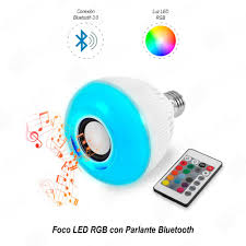 🪩🪩 Pack x2 Focos LED Con Parlante Bluetooth | 16 Colores 🪩🪩